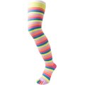 TOETOE Over-Knee Stripy Flamingo