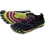 Vibram FiveFingers V-RUN naisten Musta/keltainen/violetti