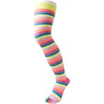 TOETOE Over-Knee Stripy Flamingo