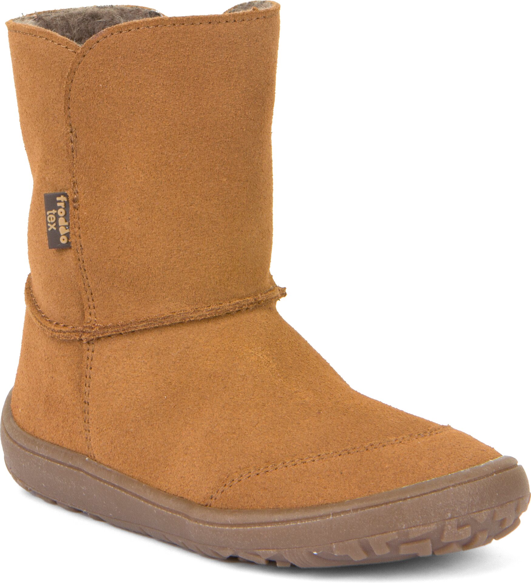 Froddo Barefoot Barefoot Tex Suede Cognac