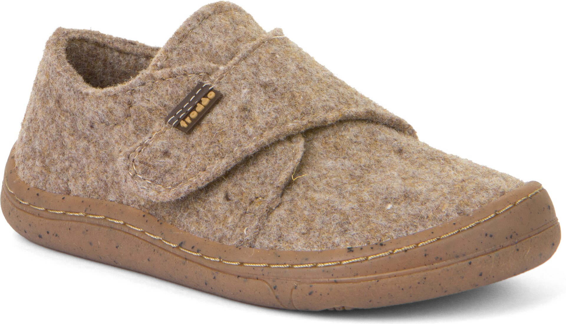 Froddo Barefoot スリッパ マジックテープで ベージュ