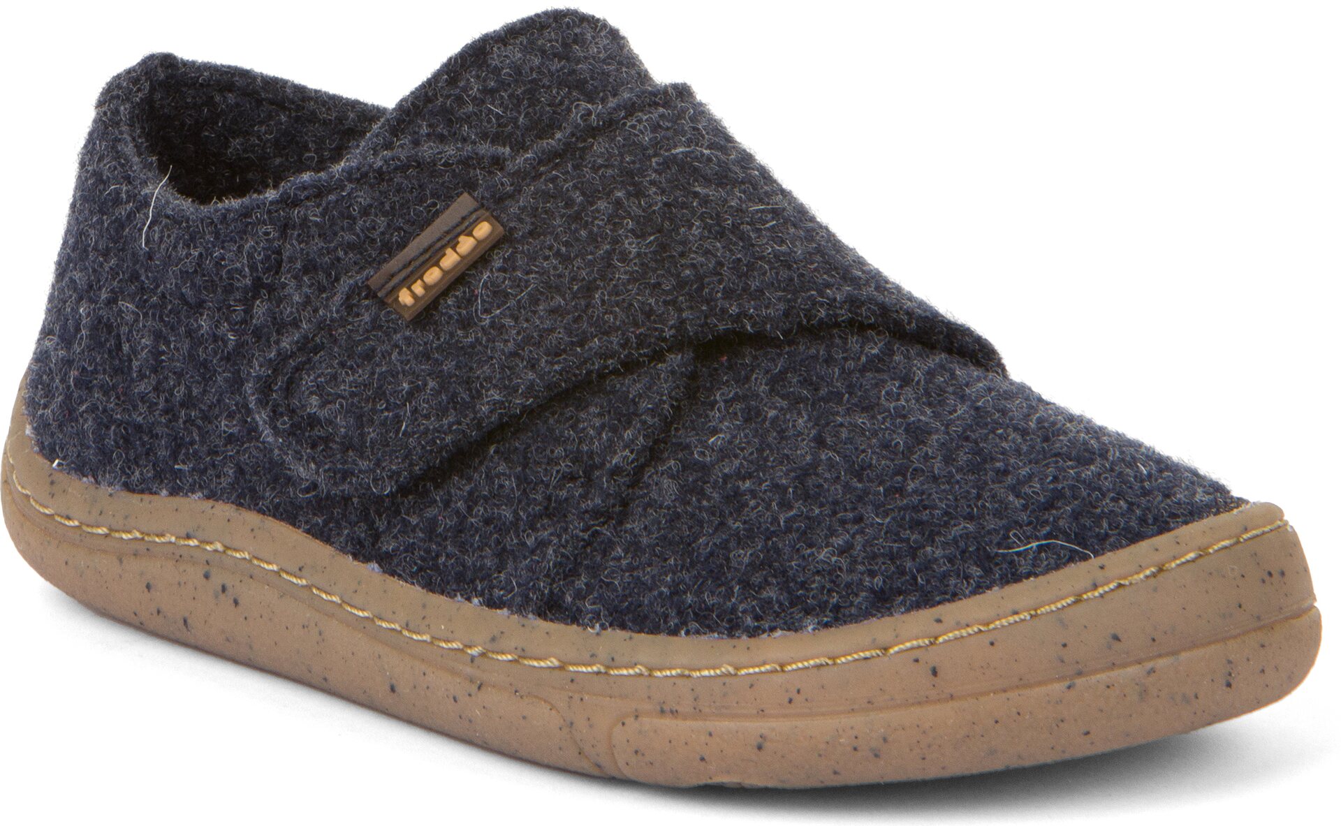 Froddo Barefoot スリッパ マジックテープで ネイビーブルー