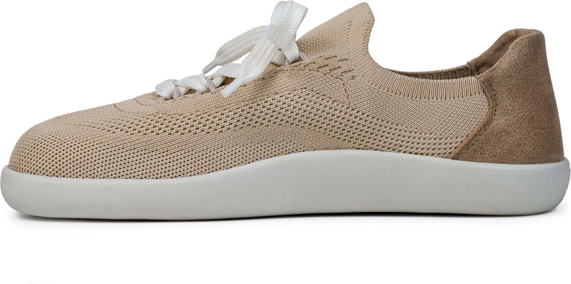Ahinsa Softy Knitted Sneakers Beige