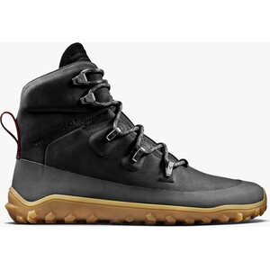 Vivobarefoot Tracker Leather AT männer, Obsidian, 43