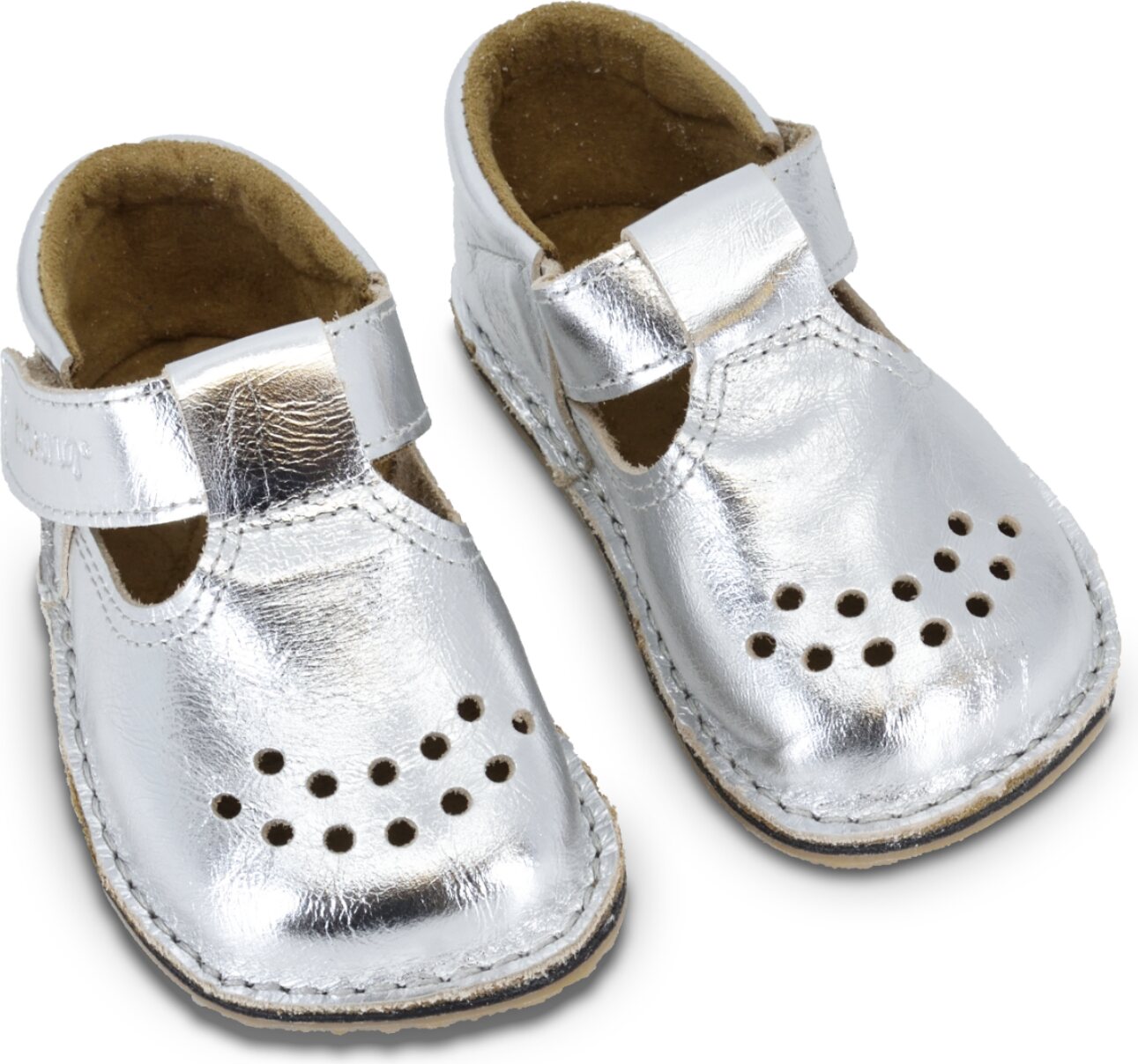 Omaking kinders schoenen Zilver