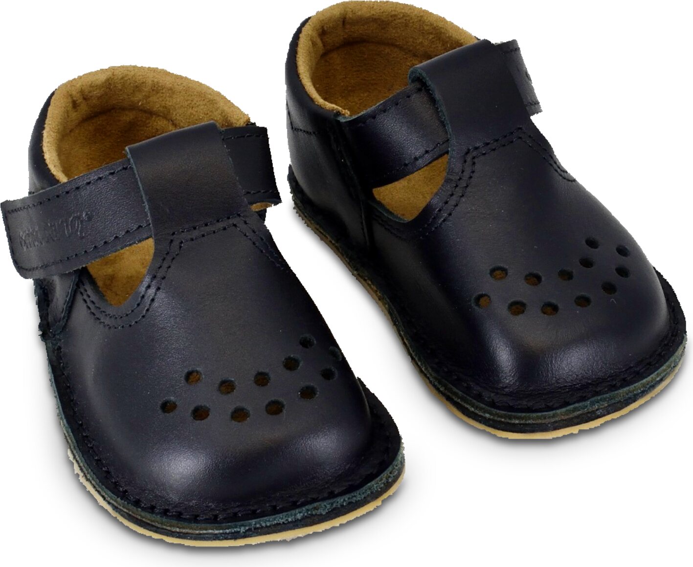 Omaking kinders schoenen Zwart