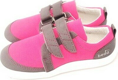 Beda Barefoot children's Sneakers Raspberry