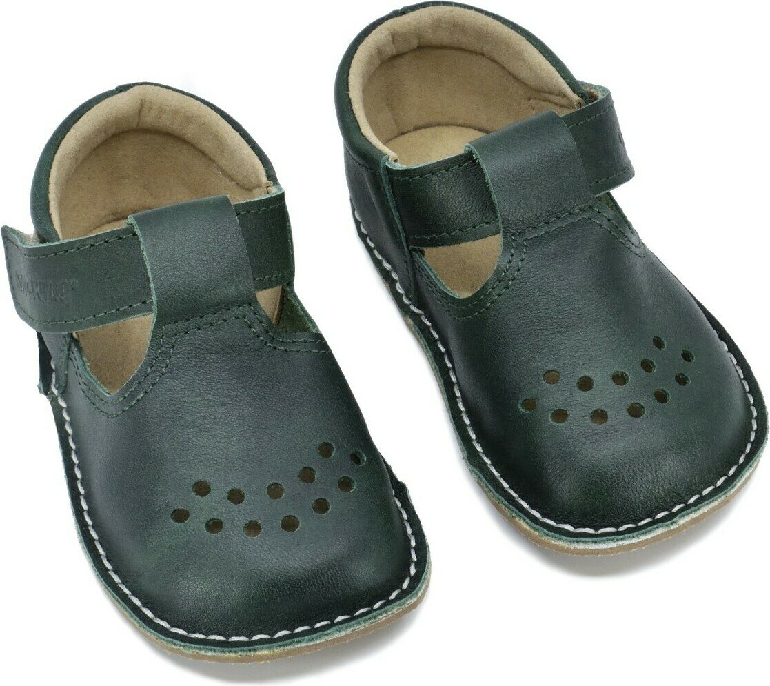 Omaking kinders schoenen Groen