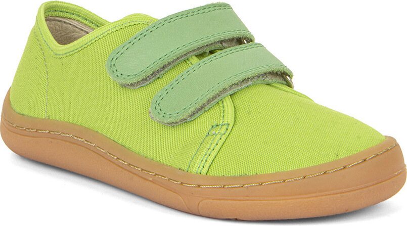 Froddo Barefoot детское canvas sneakers Lime