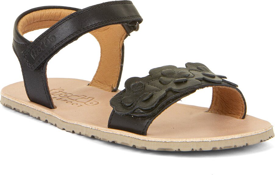 Froddo Barefoot Flexy Flowers Černá