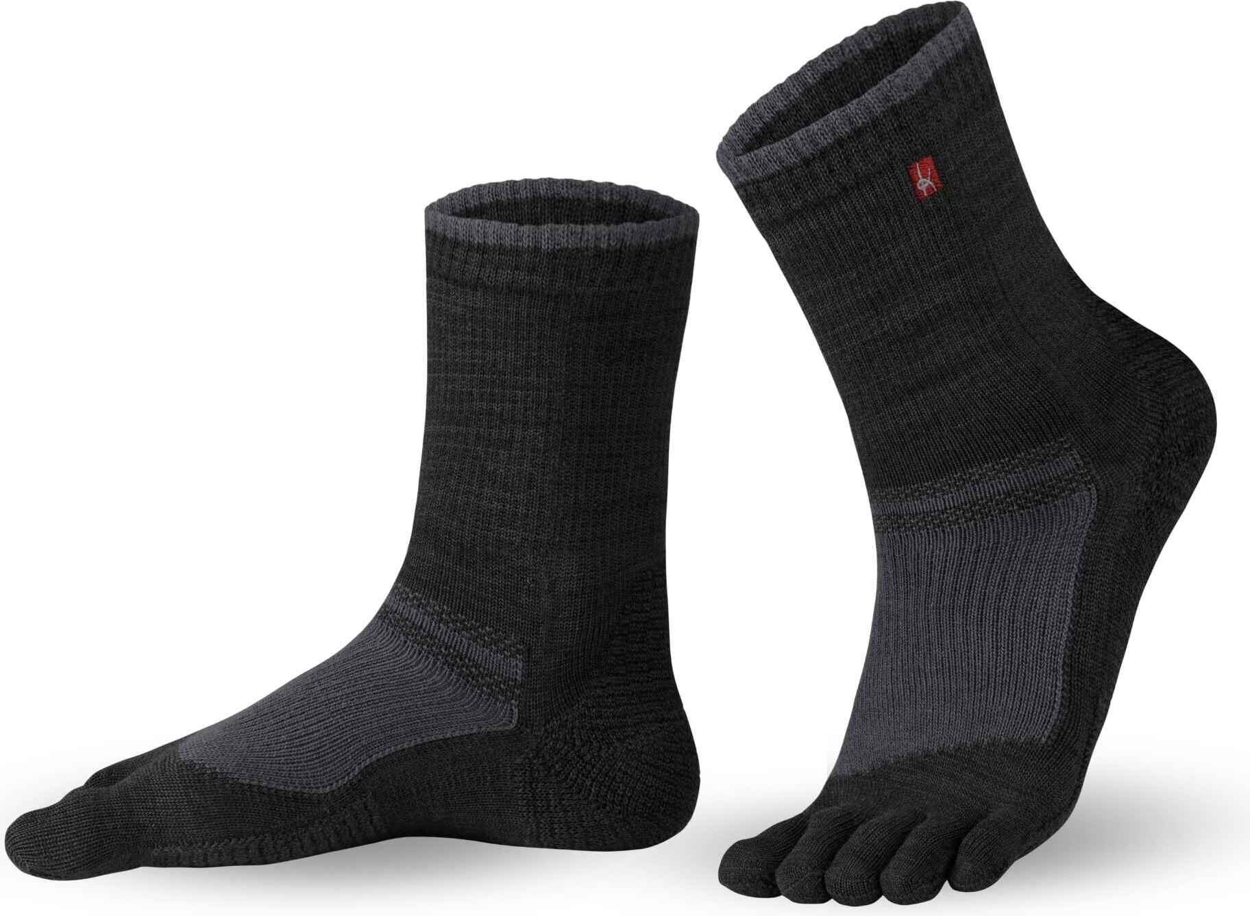 Knitido Outdoor Hiking a polpaccio Nero / grigio