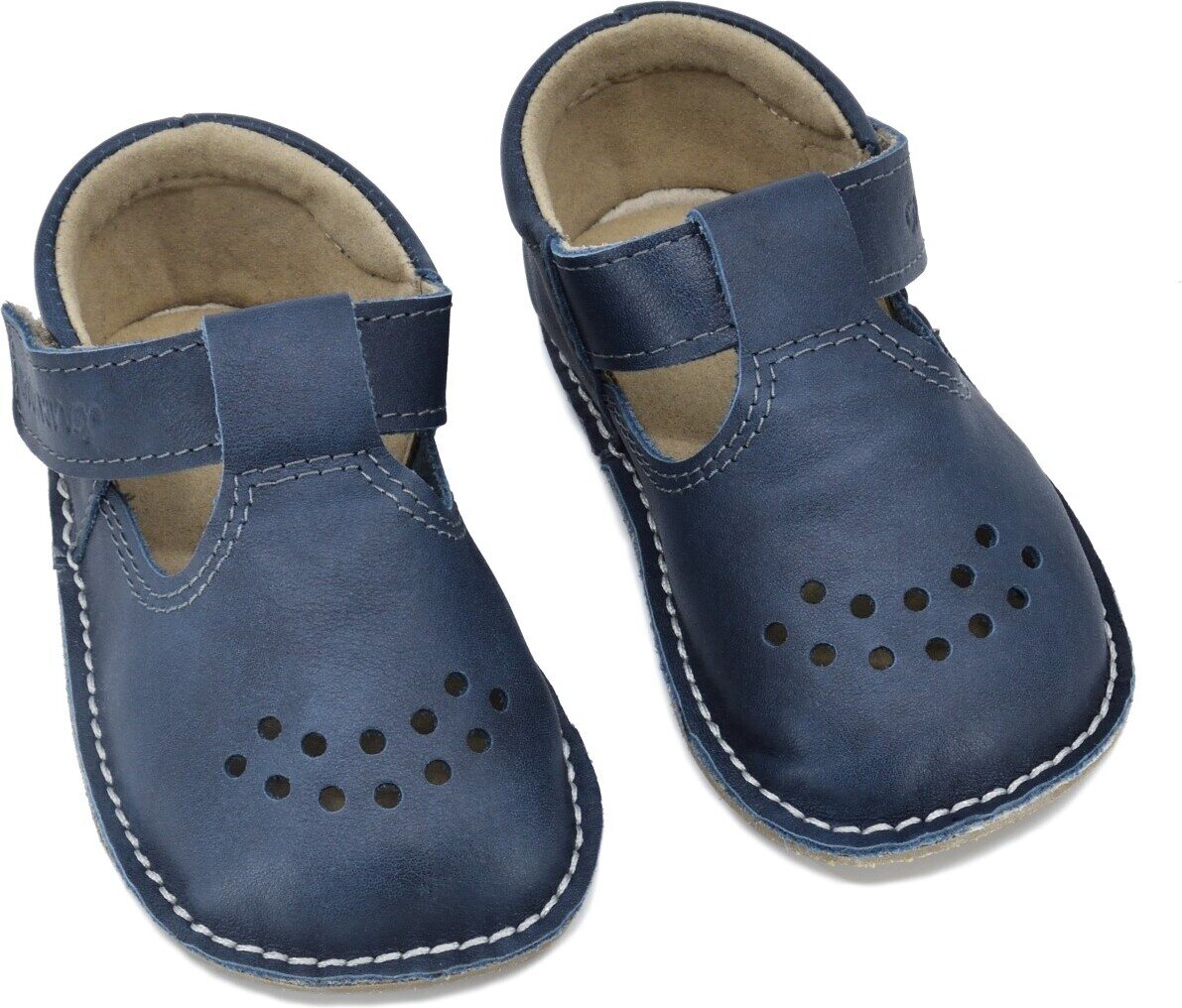 Omaking kinders schoenen Donkerblauw