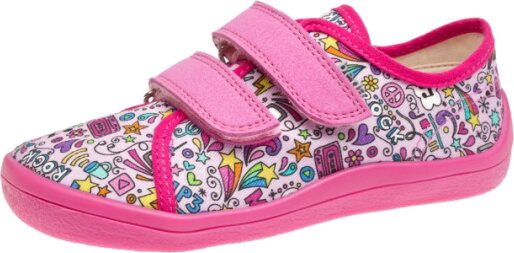 Beda Barefoot kinders Met patroon Sneakers Music