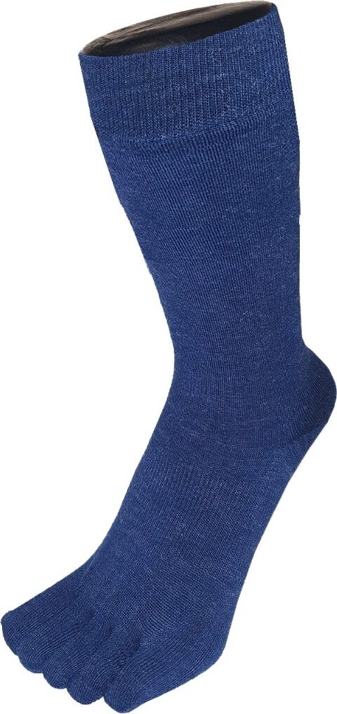 TOETOE Wool Mid-Calf Blau