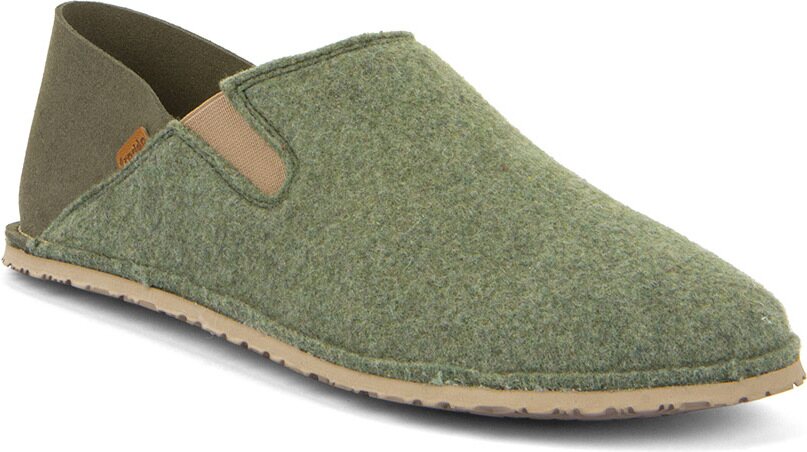 Froddo Barefoot wool indoor slippers Olive