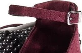 Leguano Exchangeable Cinghie for the Jara sandali Rosso borgogna