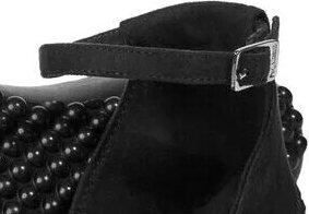 Leguano Exchangeable Cinghie for the Jara sandali Nero