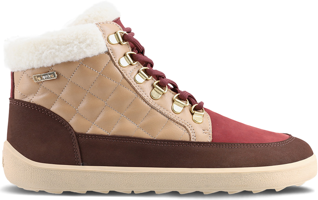 Be Lenka Olivia Hnedá & vínovočervená