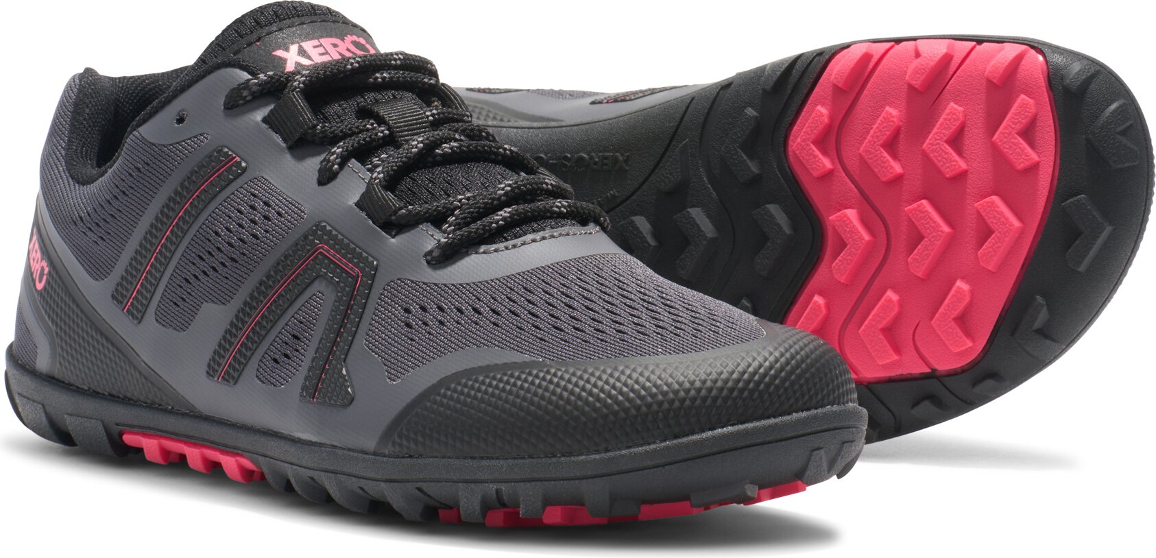 Xero Shoes Mesa Trail II 女士用品 Asphalt Raspberry