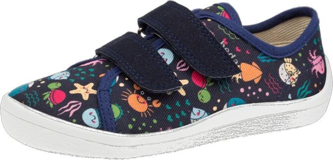 Beda Barefoot children's Patterned Sneakers Sea World