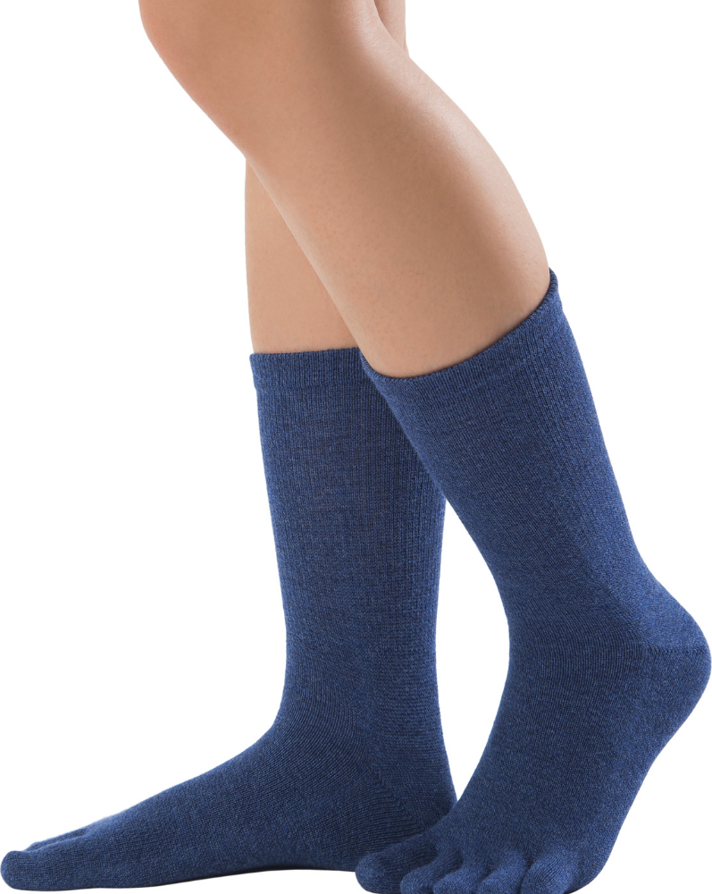 Knitido Essentials Cotton & Merino Tummansininen