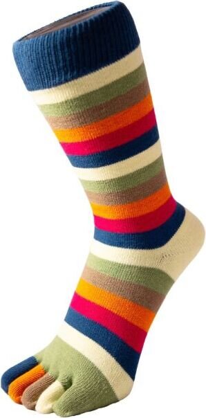 TOETOE Mid-Calf Stripy Orchard