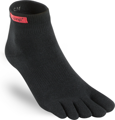 Injinji Sport Original Weight Mini-Crew Black