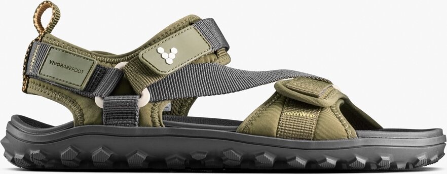 Vivobarefoot Tracker Ora Sandal frauen Dark Olive
