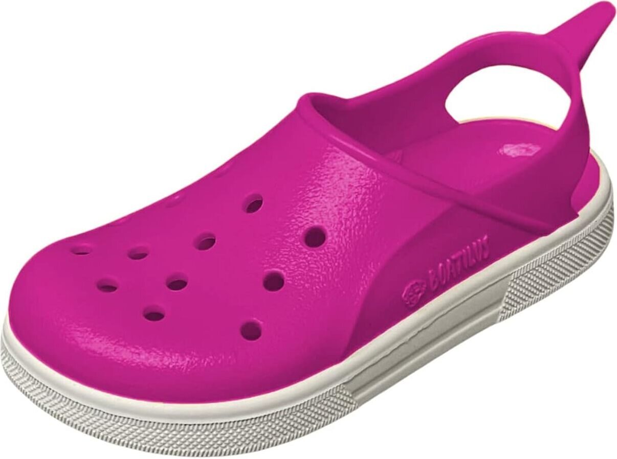 Boatilus Cloggy Fuchsia/hvid
