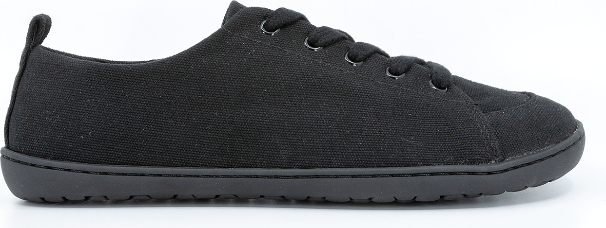 Mukishoes Cotton tenisky Onyx (čierna)