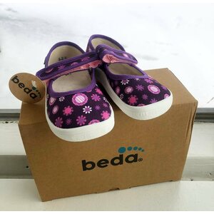 Beda Barefoot de niños canvas ballerina